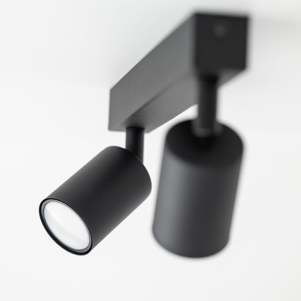 NEX BLACK 2XGU10 LAMPA SUFITOWA