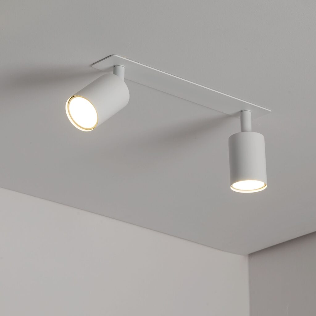 NEX WHITE 2XGU10 LAMPA SUFITOWA PODTYNKOWA