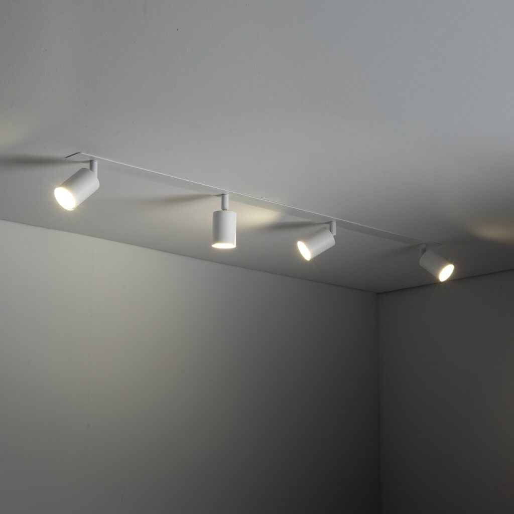 NEX WHITE 4XGU10 LAMPA SUFITOWA PODTYNKOWA