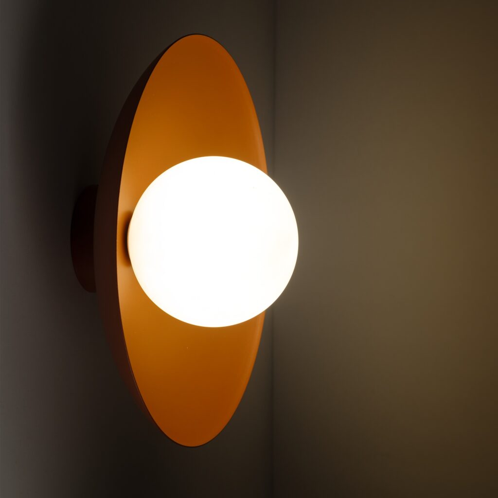 SLATE BRICK GLASS KINKIET 1XG9