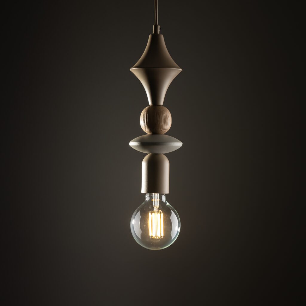 TOWER SABIA WOOD 1XE27