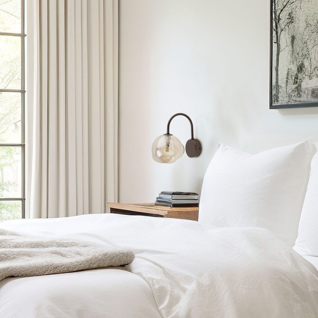 LAVA BROWN KINKIET 1XG9