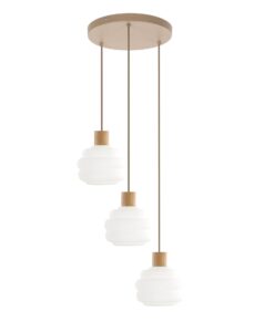 MELIA LAMPA WISZĄCA 3XE27  KOŁO