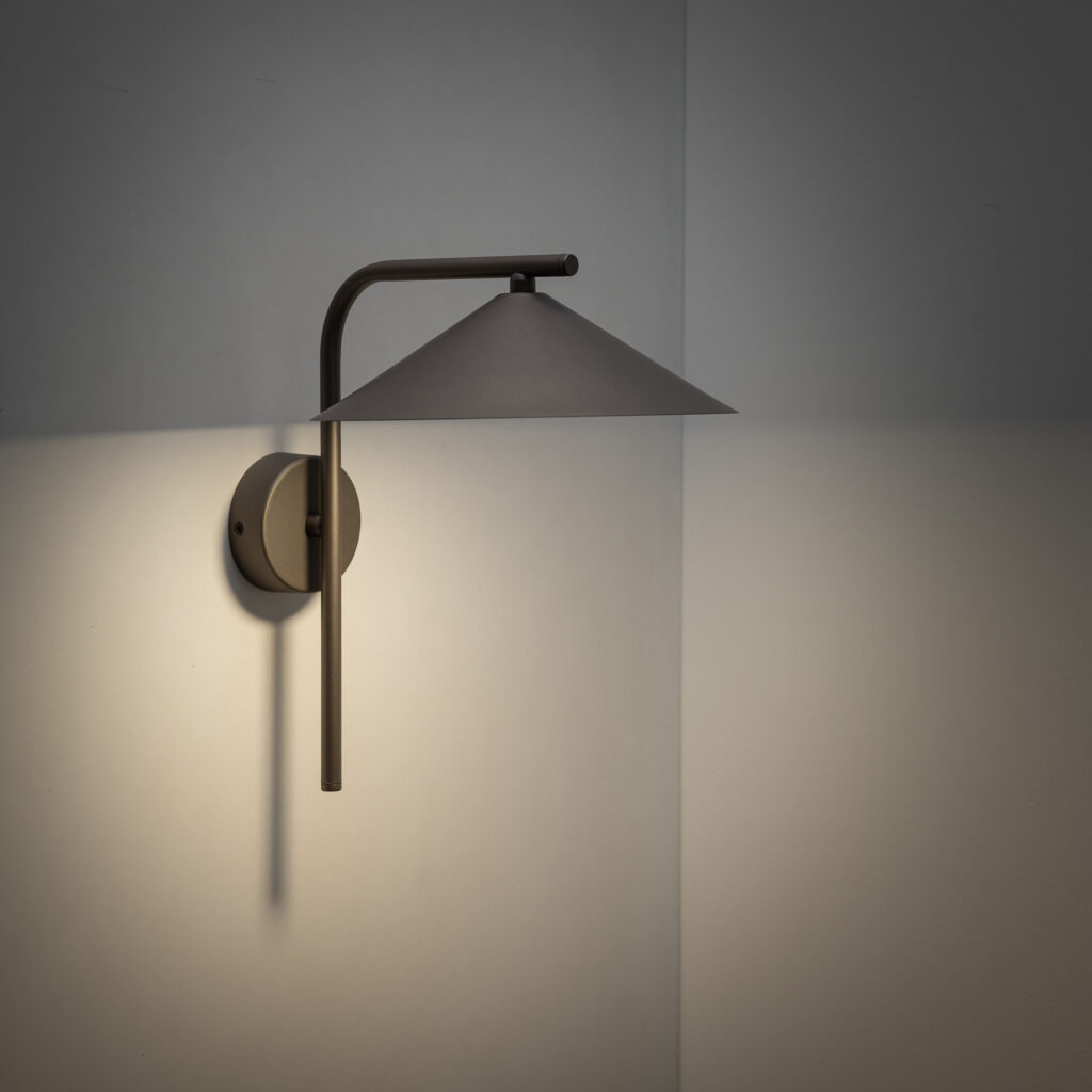 LUME S NEW BROWN KINKIET 1XGX53