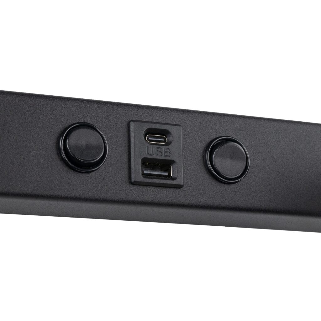 NEX BLACK KINKIET 2XGU10 / USB