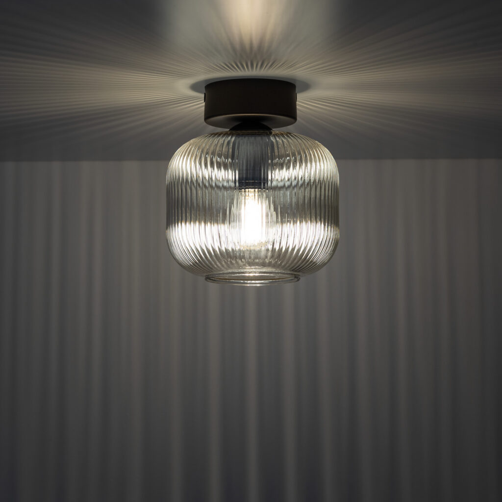 SALVIA BROWN LAMPA SUFITOWA 1XE14