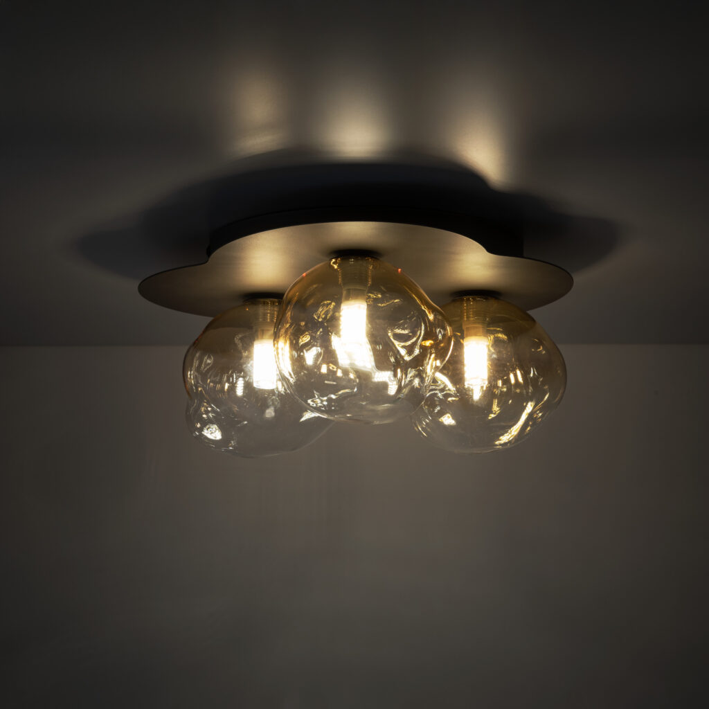 LAVA NEW BROWN LAMPA SUFITOWA 3XG9