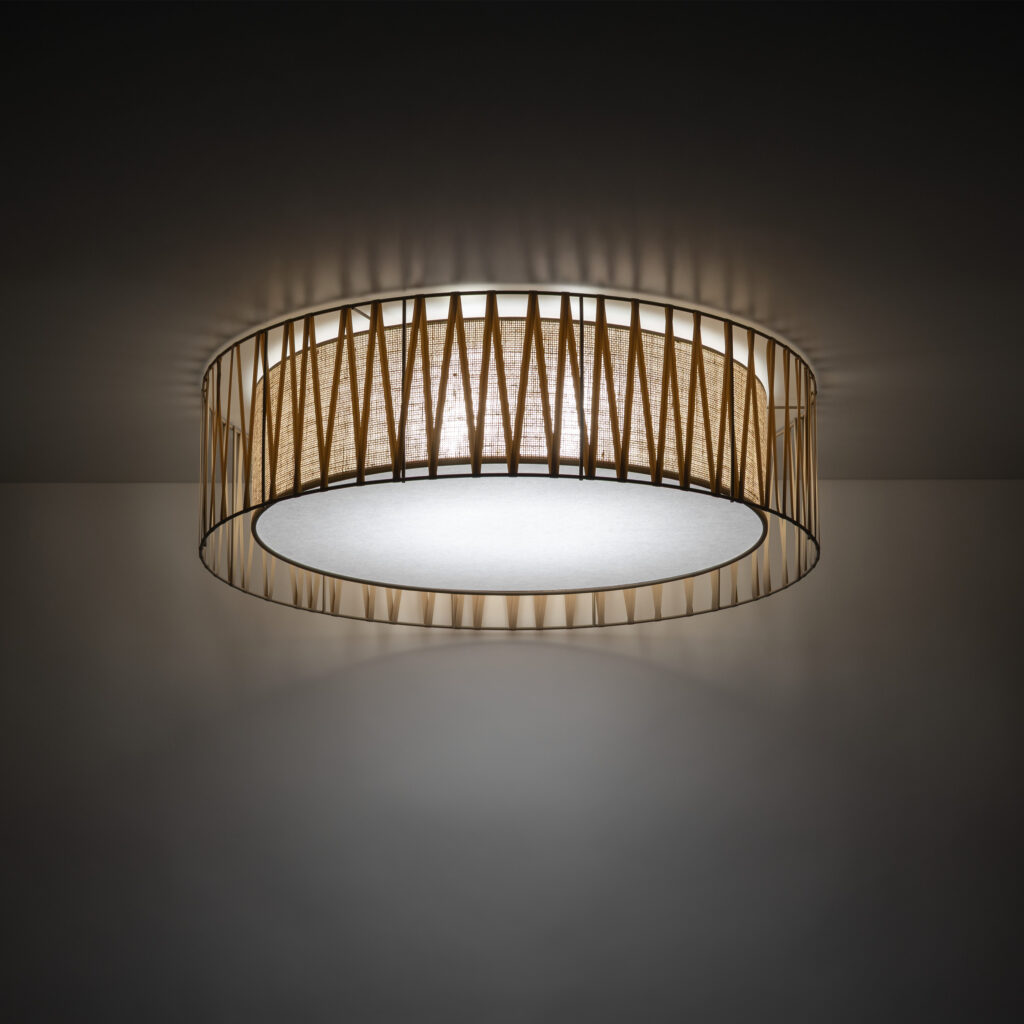 HARMONY SABIA JUTA LAMPA SUFITOWA 6XE27