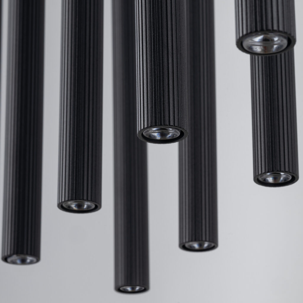 FERRO BLACK LAMPA WISZĄCA 10XG9 LISTWA