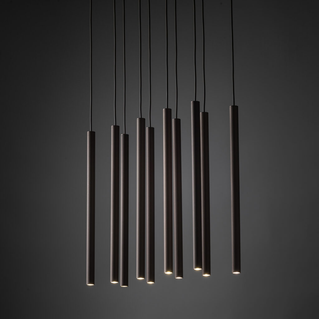 FERRO NEW BROWN LAMPA WISZĄCA 10XG9 LISTWA