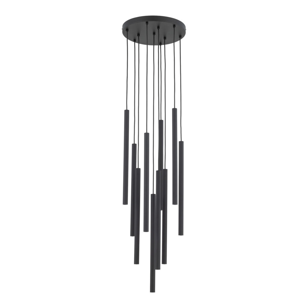 FERRO BLACK LAMPA WISZĄCA 10XG9 KOŁO