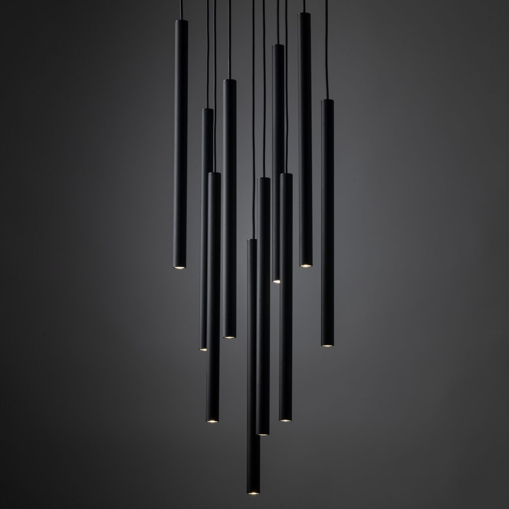 FERRO BLACK LAMPA WISZĄCA 10XG9 KOŁO