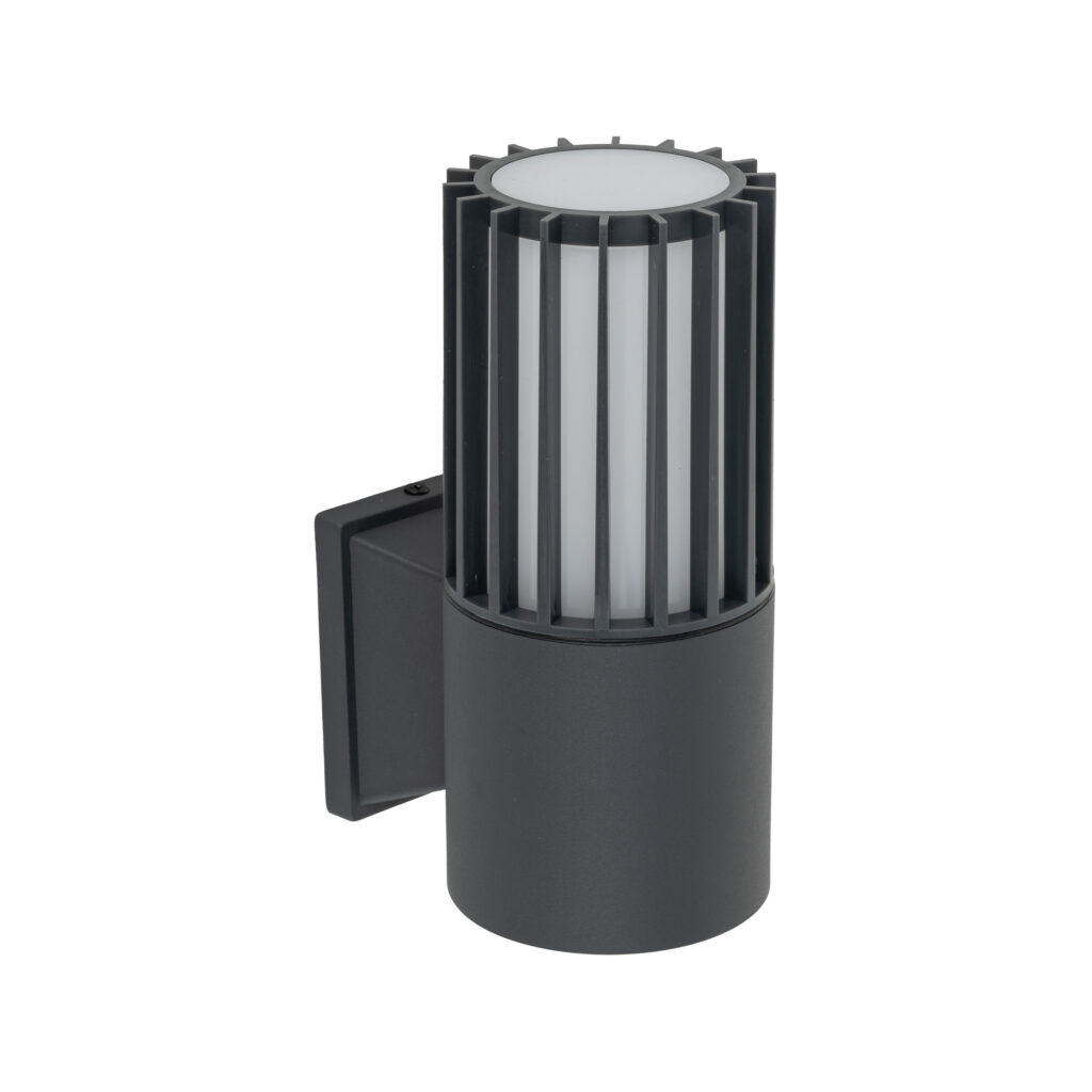 RIBO GRAY KINKIET IP54 1XE27