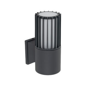 RIBO GRAY KINKIET IP54 1XE27