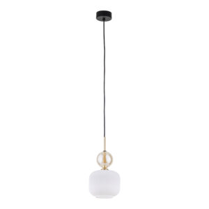 SOPHIA COGNAC WHITE LAMPA WISZACA 1XE14