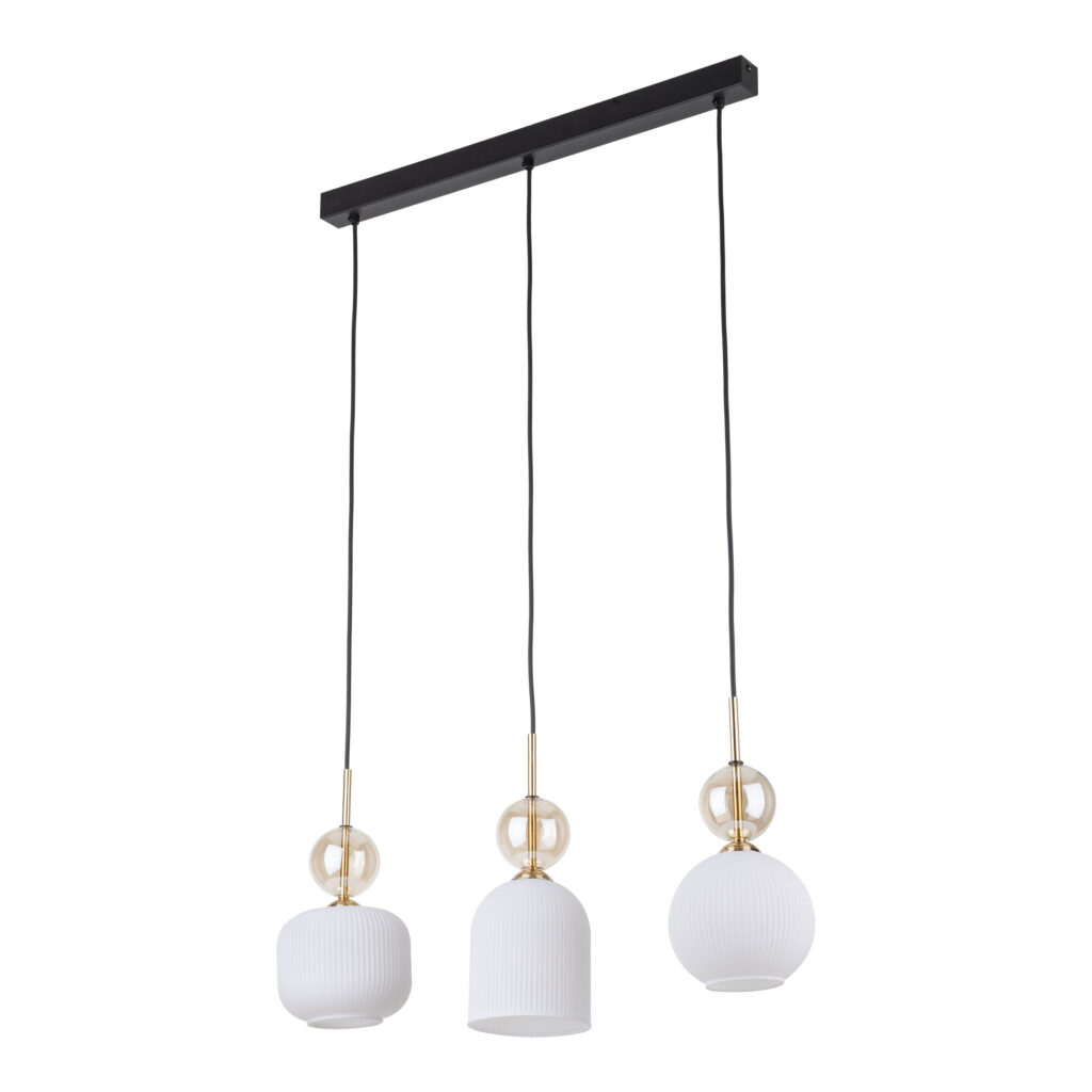 SOPHIA COGNAC WHITE LAMPA WISZĄCA 3XE14