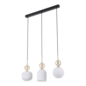 SOPHIA COGNAC WHITE LAMPA WISZĄCA 3XE14