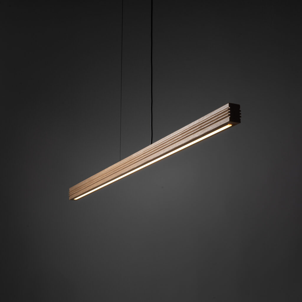VIGA WOOD LED SOSNA SZCZOTKOWANA POSTARZANA LAMPA WISZĄCA