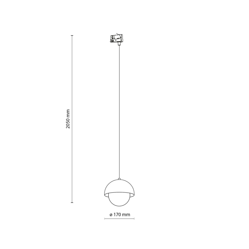 TRACER TRÓJOBWODOWY BONO BLACK 1XG9