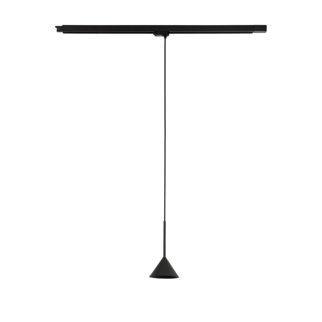 TRACER TRÓJOBWODOWY CONO MINI BLACK 1XGU10