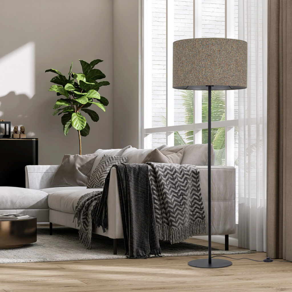 VELLUM BLACK MULTICOLOR LAMPA PODŁOGOWA 1XE27