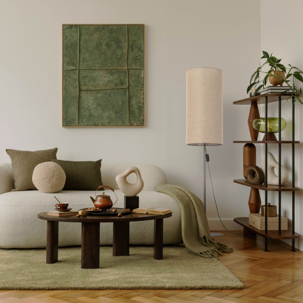 FIENO NEW BROWN LAMPA PODŁOGOWA 1XE27