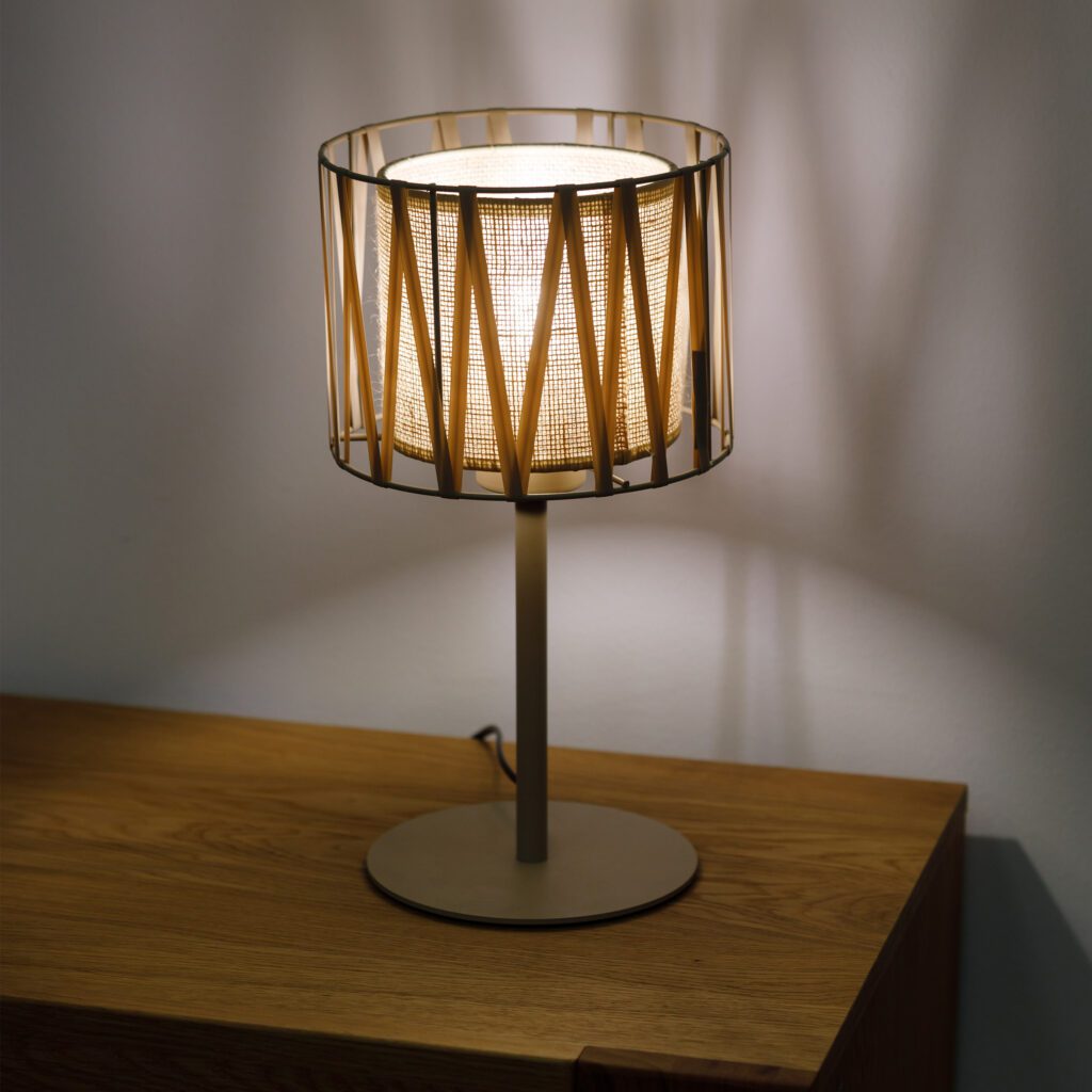 HARMONY SABIA JUTA LAMPKA NOCNA 1XE27