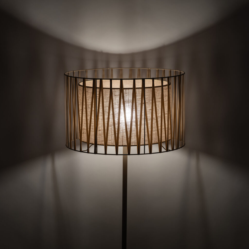 HARMONY SABIA JUTA LAMPA PODŁOGOWA 1XE27