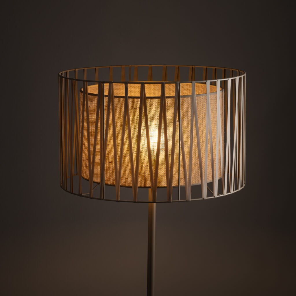 HARMONY SABIA JUTA LAMPA PODŁOGOWA 1XE27