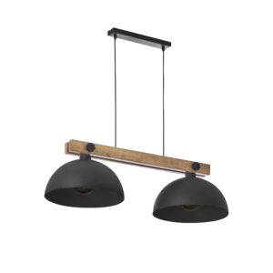 OSLO BLACK LAMPA WISZĄCA 2 PŁ