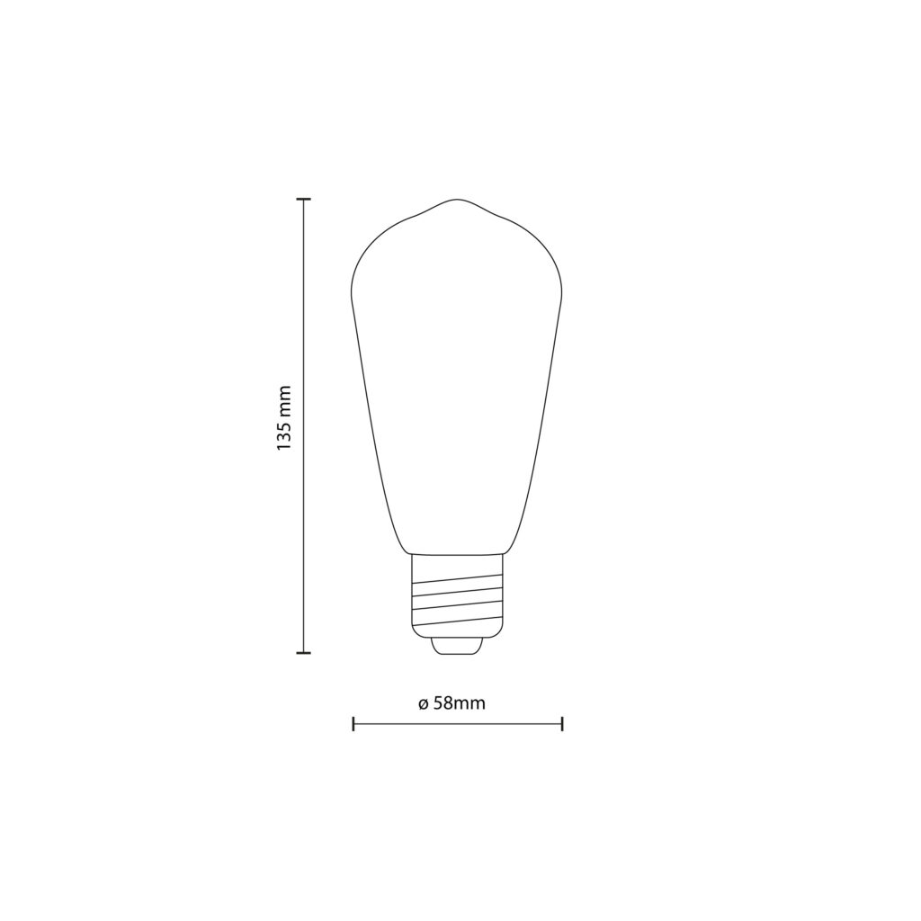 ŻARÓWKA E27 CLEAR 10 W 3000 K DIMMABLE