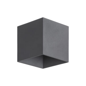CUBE GRAY KINKIET LED IP 54