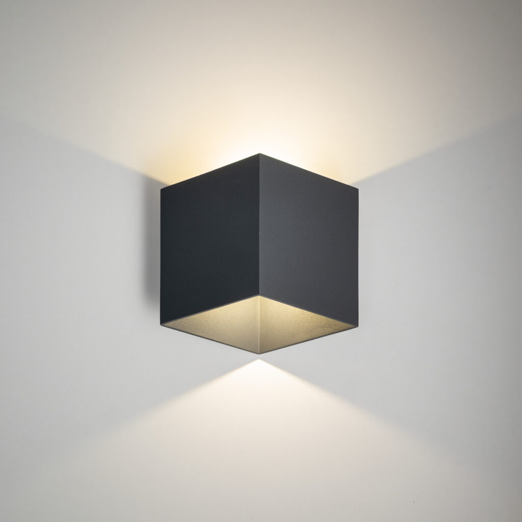 CUBE GRAY KINKIET LED IP 54