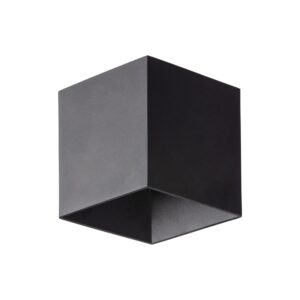 CUBE BLACK KINKIET LED IP 54
