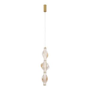 ELVA BRASS LAMPA WISZĄCA LED 22W