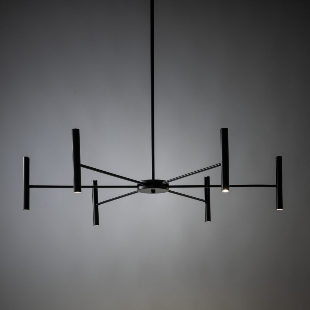 NIVA BLACK LAMPA WISZĄCA LED 30W