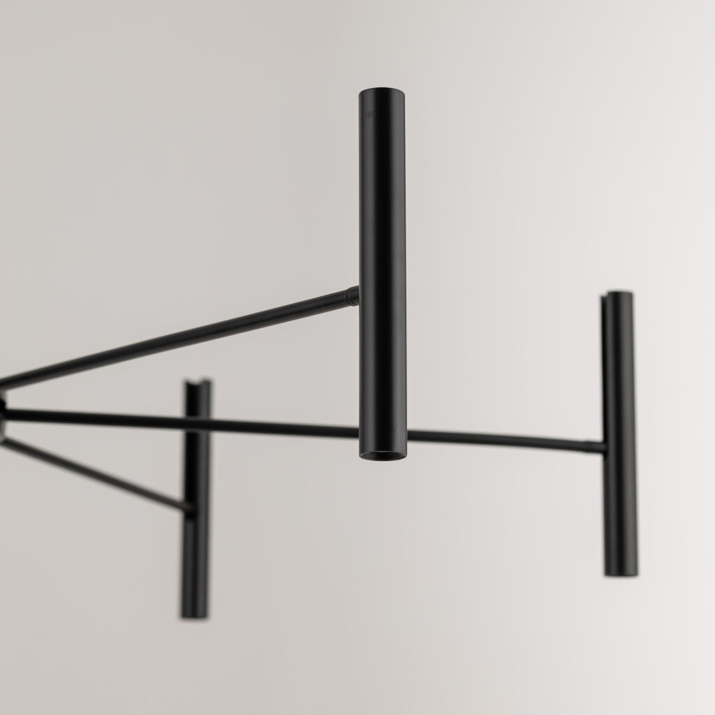 NIVA BLACK LAMPA WISZĄCA LED 30W