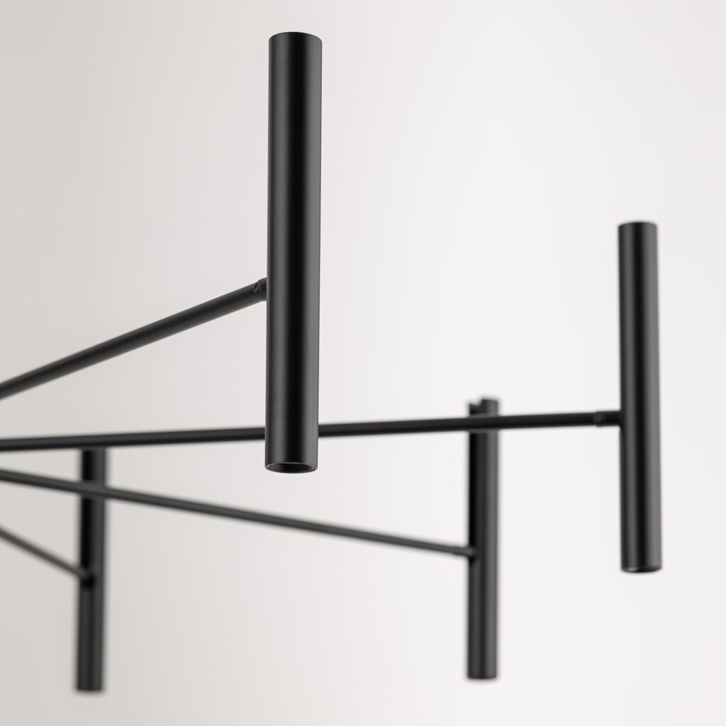 NIVA BLACK LAMPA WISZĄCA LED 40W