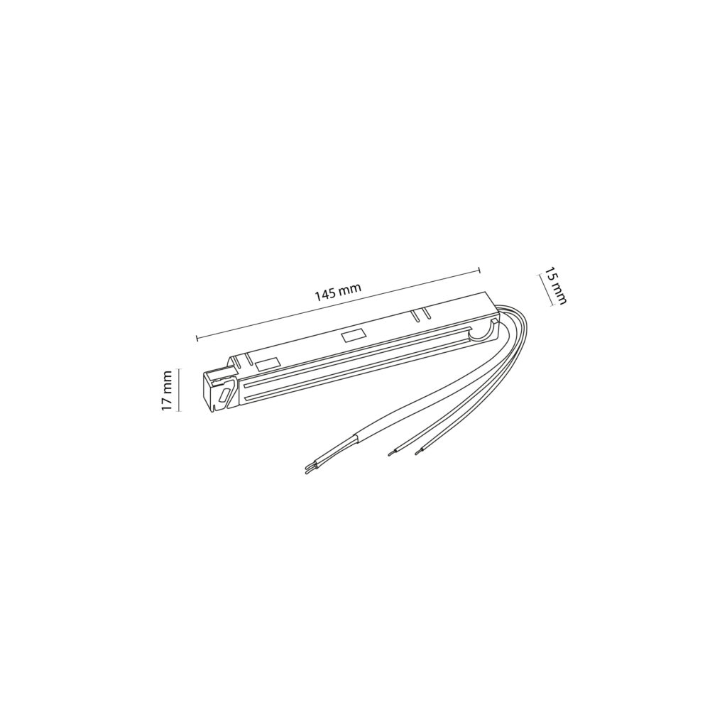 MAGNETIC EASY ZASILANIE WHITE DO SZYNY