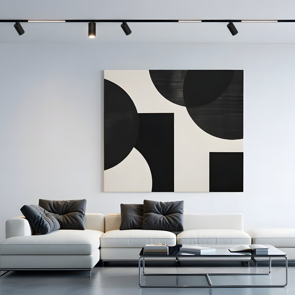 MAGNETIC EASY LINE BLACK 24W CCT