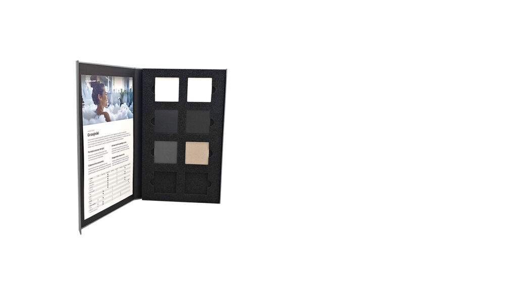 Próbnik kolorów 60 x 60 mm, grzejniki