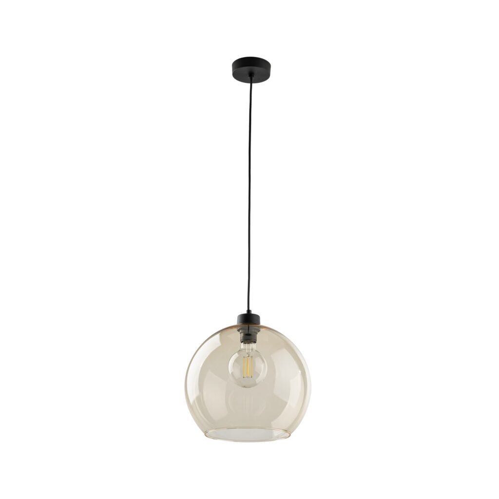 CUBUS LAMPA WISZĄCA 1 PŁ BURSZTYN