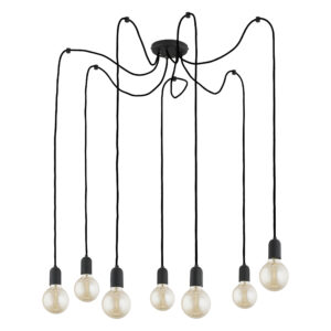 QUALLE BLACK LAMPA WISZĄCA 7