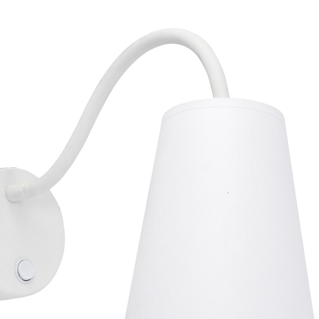 WIRE WHITE KINKIET 1