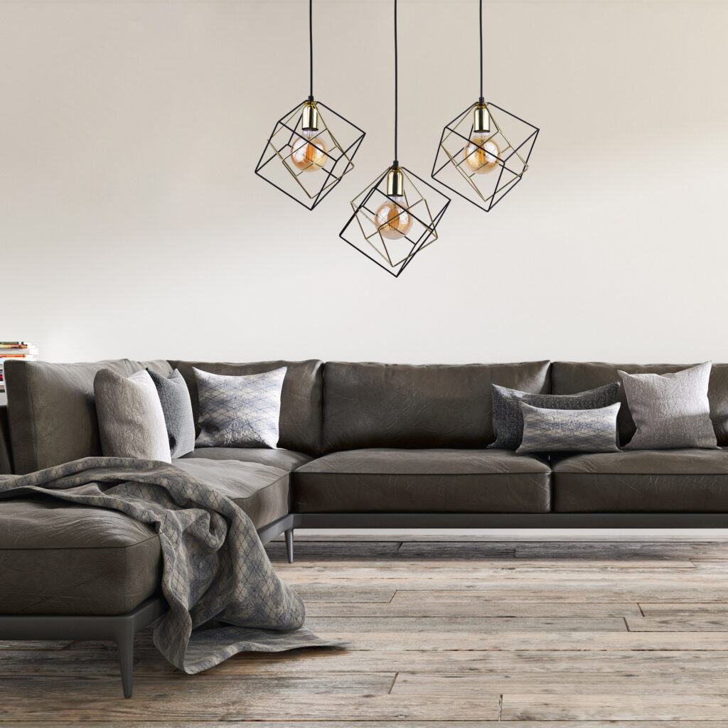 ALAMBRE LAMPA WISZĄCA 3 PŁ LISTWA  CZ/ZŁ