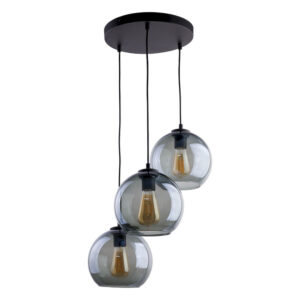 CUBUS GRAPHITE LAMPA WISZĄCA 3 PŁ KOŁO