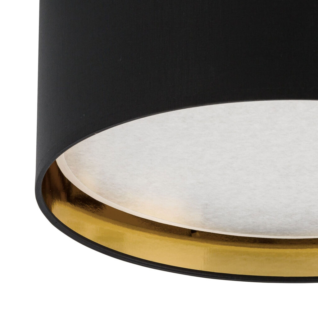 BILBAO BLACK/GOLD LAMPA SUFITOWA 4  450