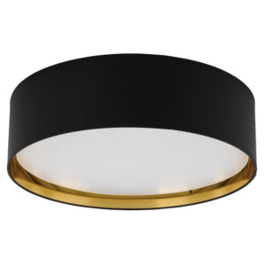 BILBAO BLACK/GOLD LAMPA SUFITOWA 4  600