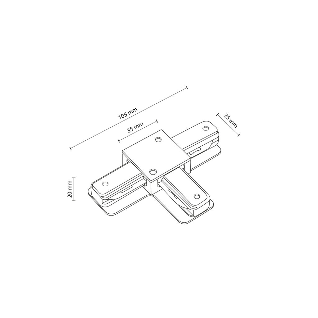 TRACER BLACK ŁĄCZNIK T