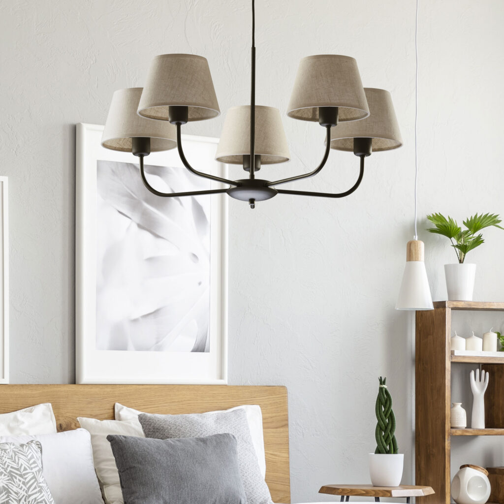 CHICAGO LINEN LAMPA WISZĄCA 5